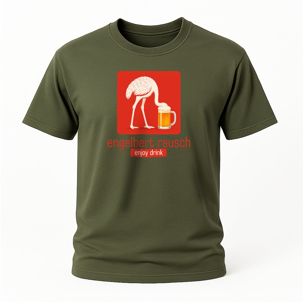 Engelbert Rausch – Lustiges Bier Shirt | Parodie Design