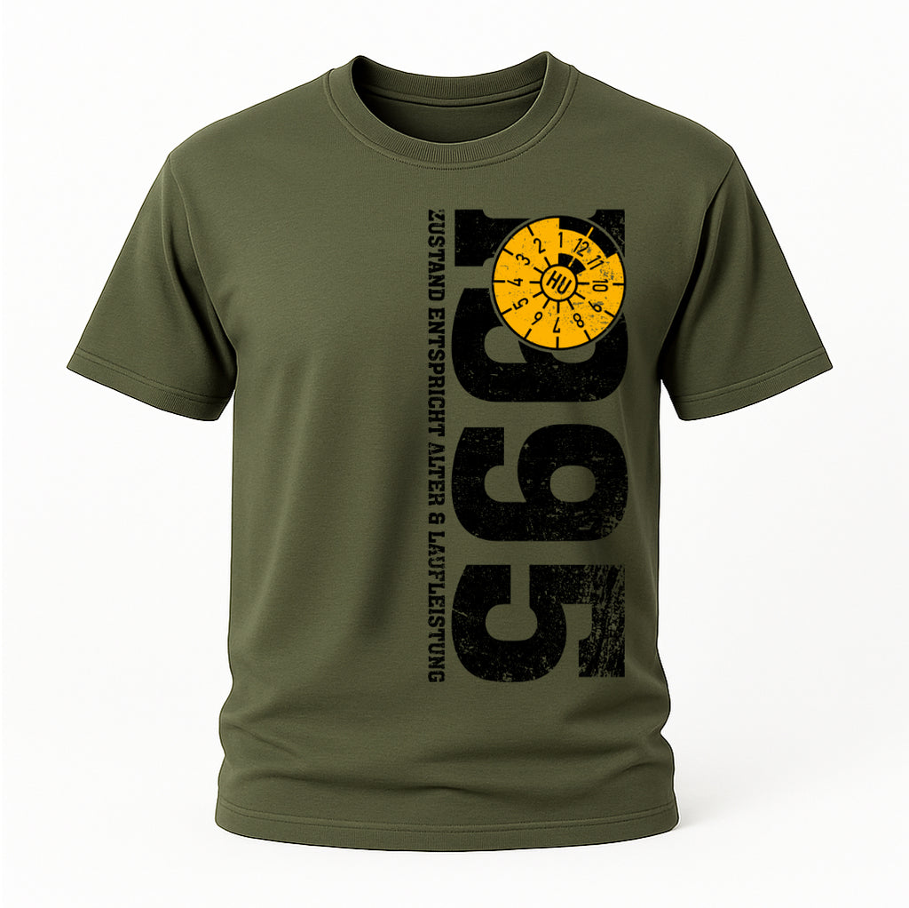 30. Geburtstag 1995 Zustand entspricht Alter und Laufleistung TÜV Lustiges Mechaniker Geschenk T-Shirt