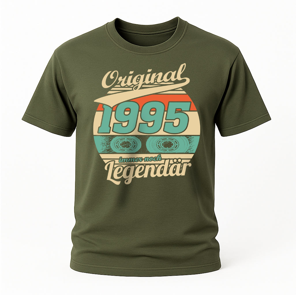30. Geburtstag Original Jahrgang 1995 Legendär Geschenk T-Shirt
