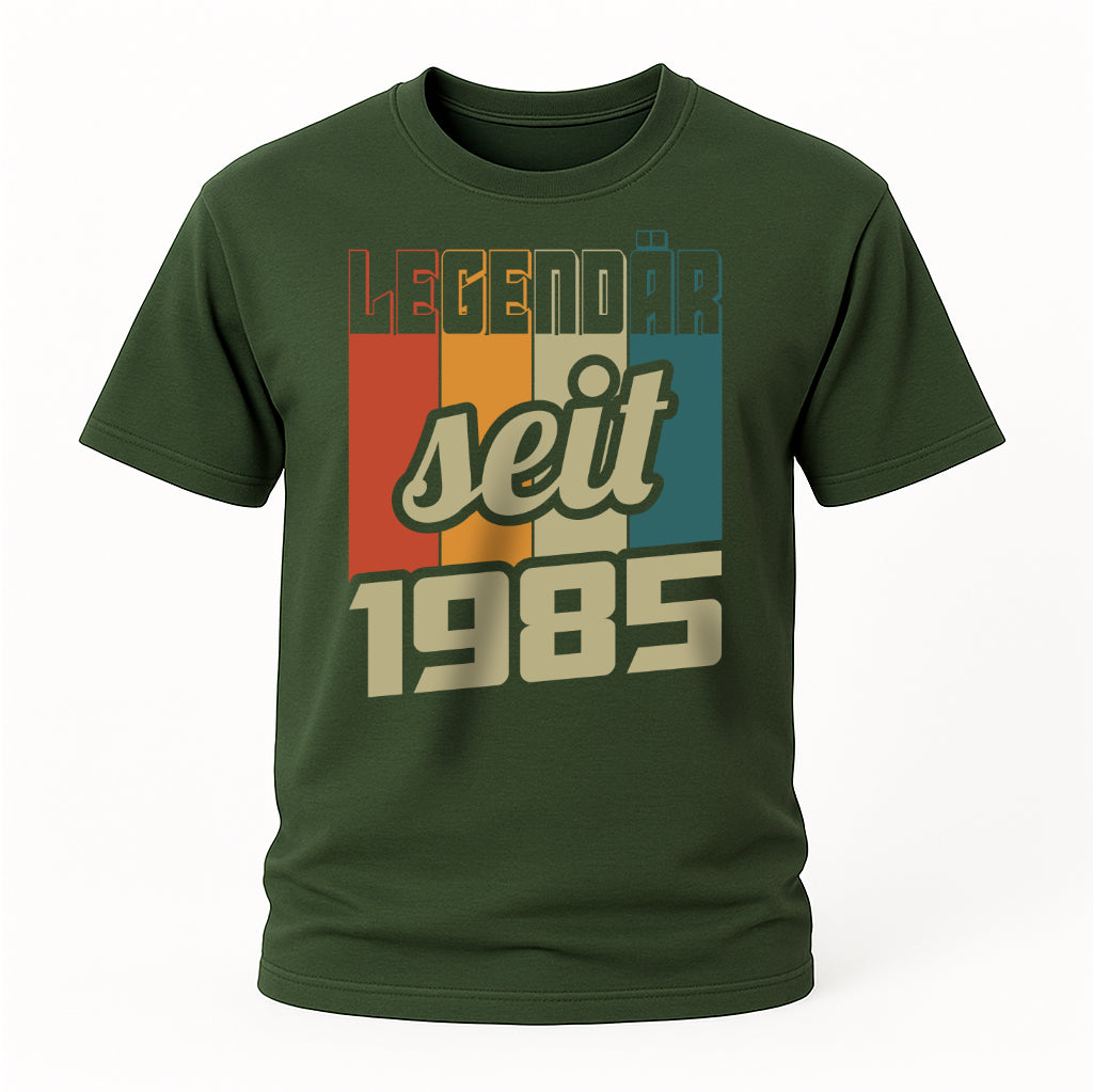 40. Geburtstag - Legendär seit 1985 - Retro Style - Limited Edition T-Shirt