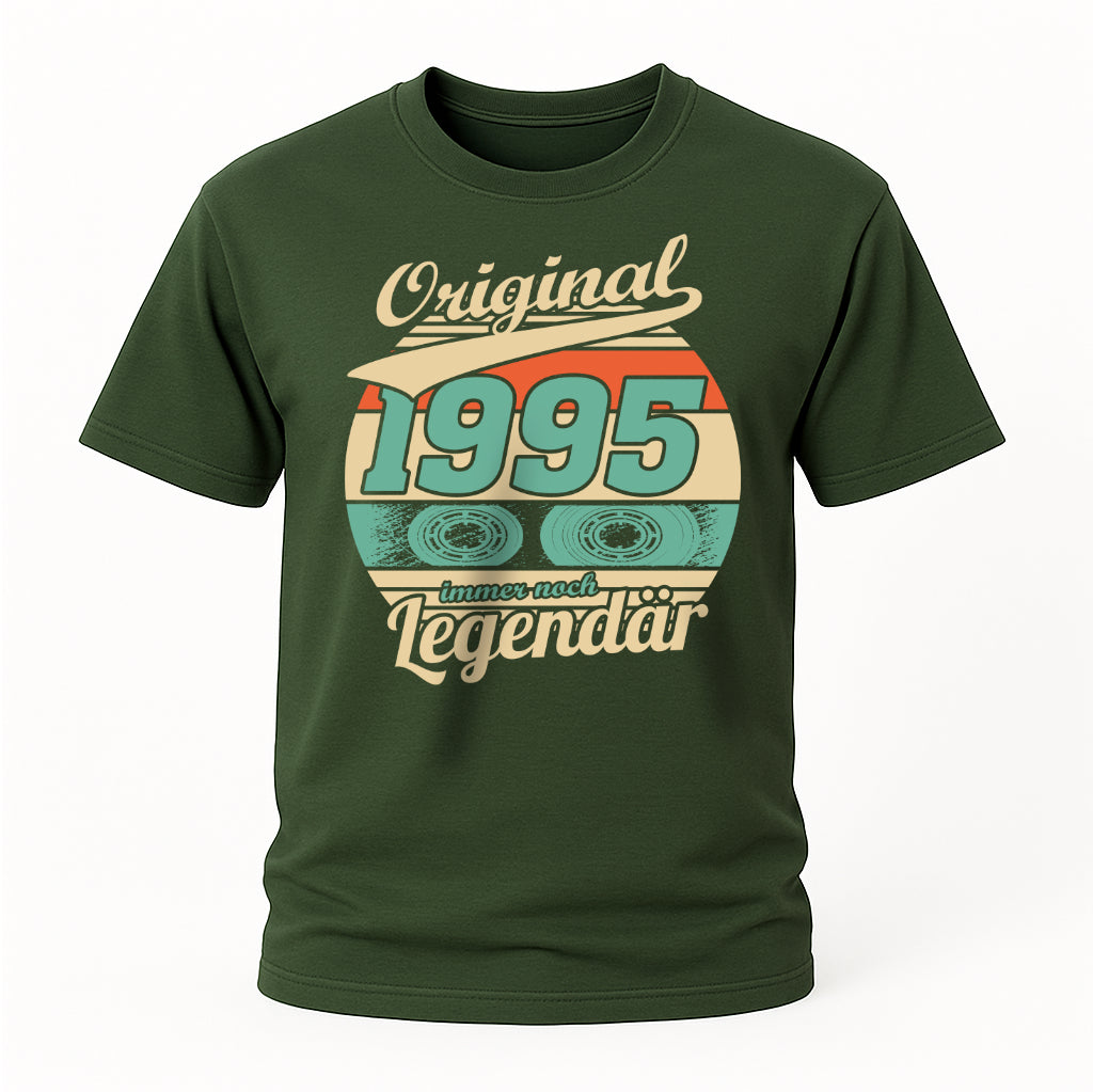 30. Geburtstag Original Jahrgang 1995 Legendär Geschenk T-Shirt