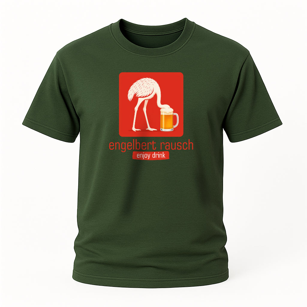Engelbert Rausch – Lustiges Bier Shirt | Parodie Design
