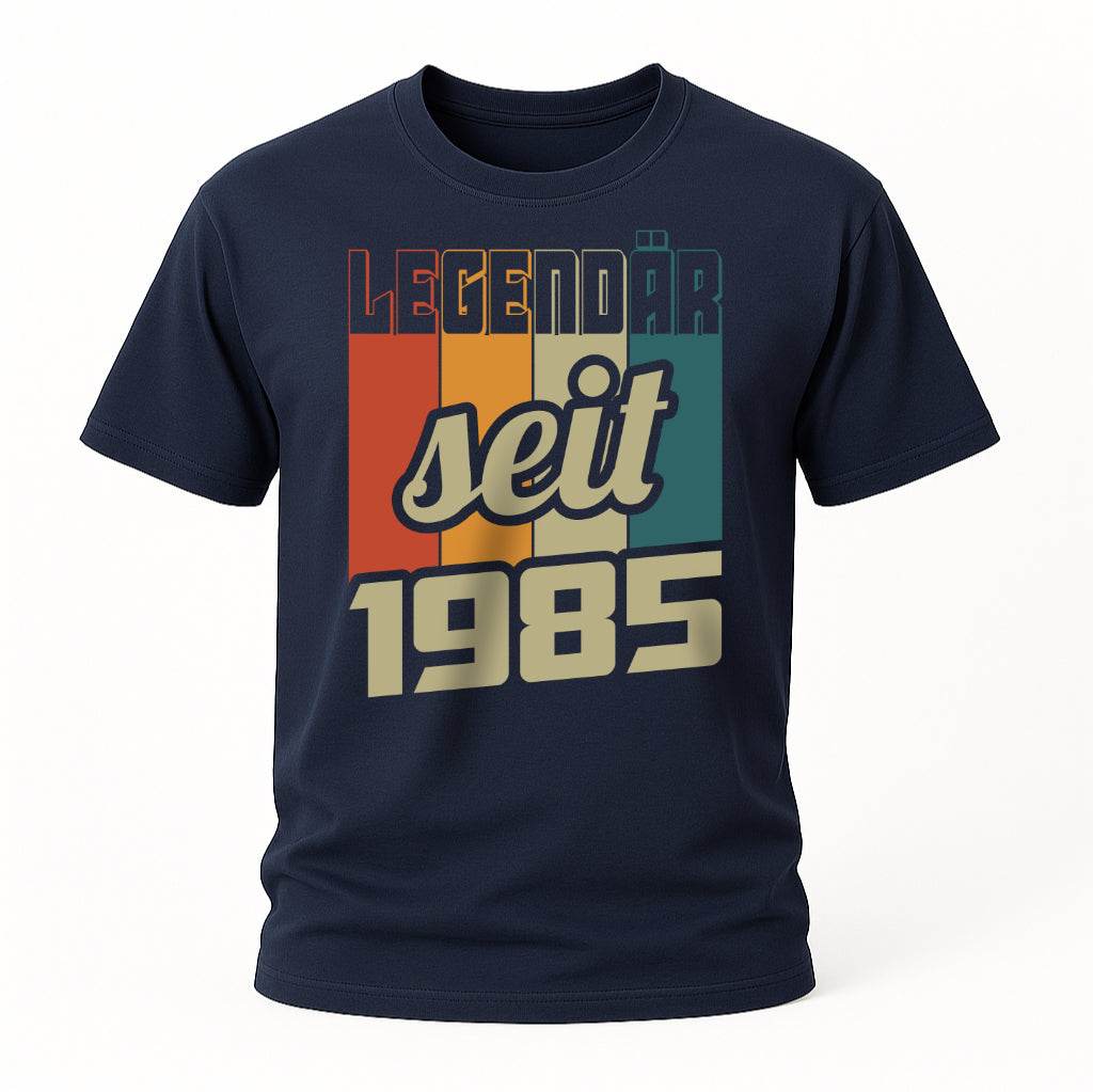 40. Geburtstag - Legendär seit 1985 - Retro Style - Limited Edition T-Shirt
