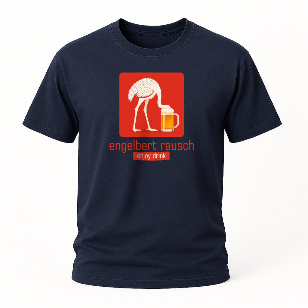 Engelbert Rausch – Lustiges Bier Shirt | Parodie Design
