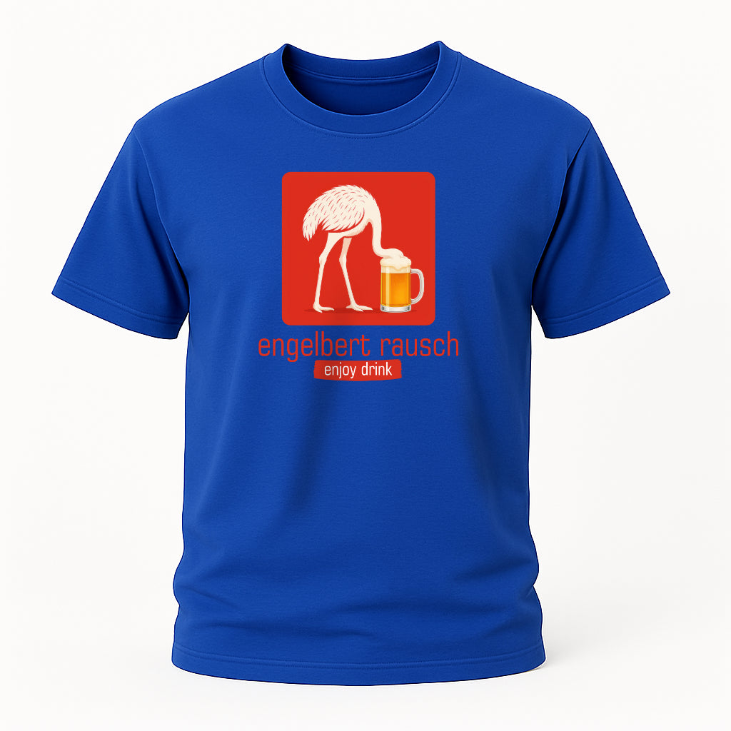 Engelbert Rausch – Lustiges Bier Shirt | Parodie Design