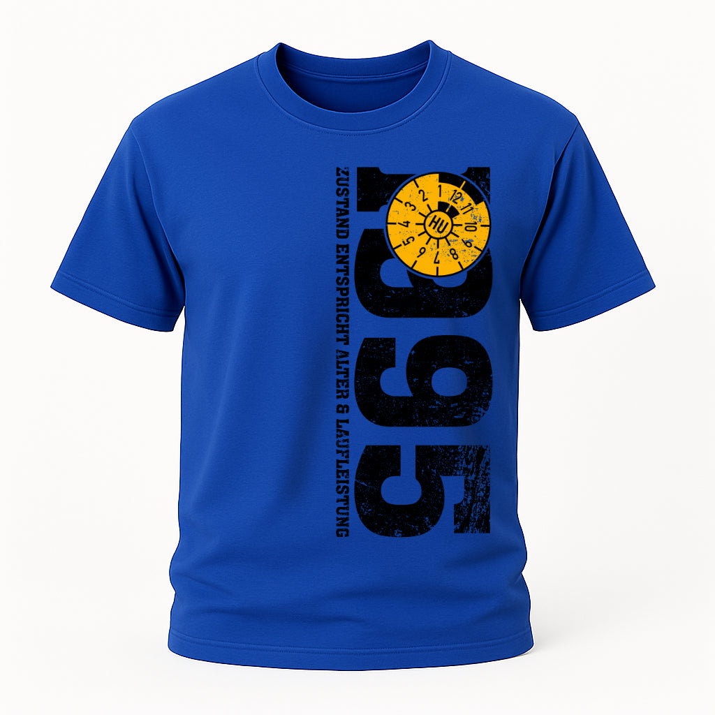 30. Geburtstag 1995 Zustand entspricht Alter und Laufleistung TÜV Lustiges Mechaniker Geschenk T-Shirt