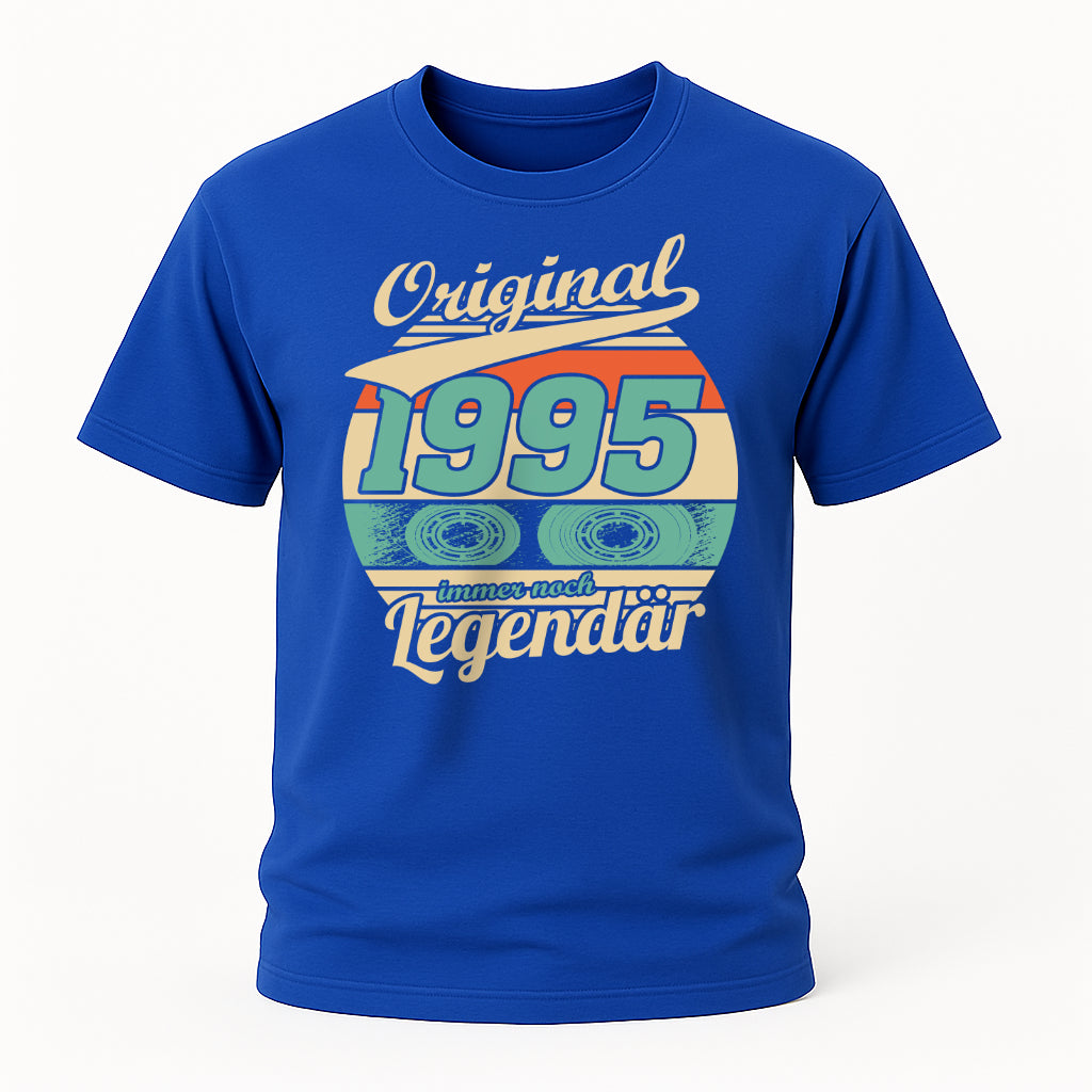 30. Geburtstag Original Jahrgang 1995 Legendär Geschenk T-Shirt
