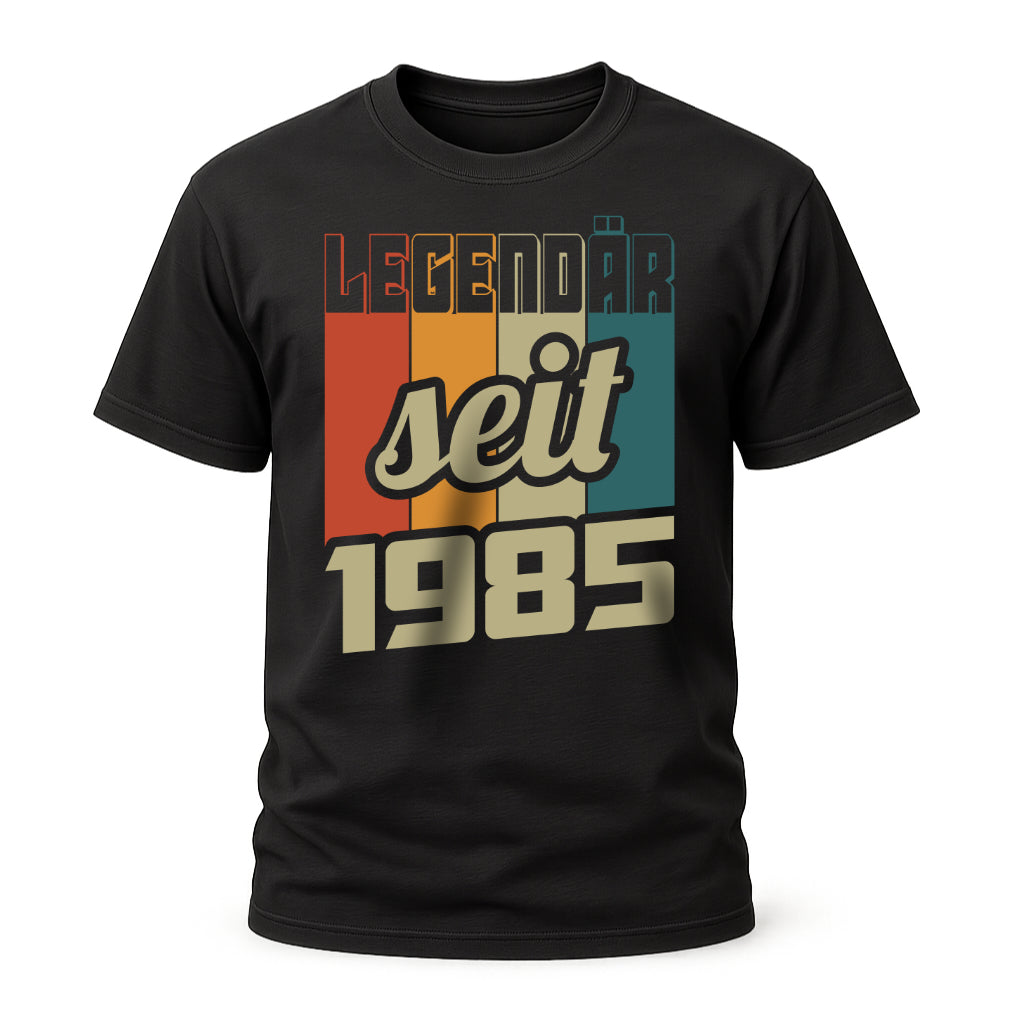 40. Geburtstag - Legendär seit 1985 - Retro Style - Limited Edition T-Shirt