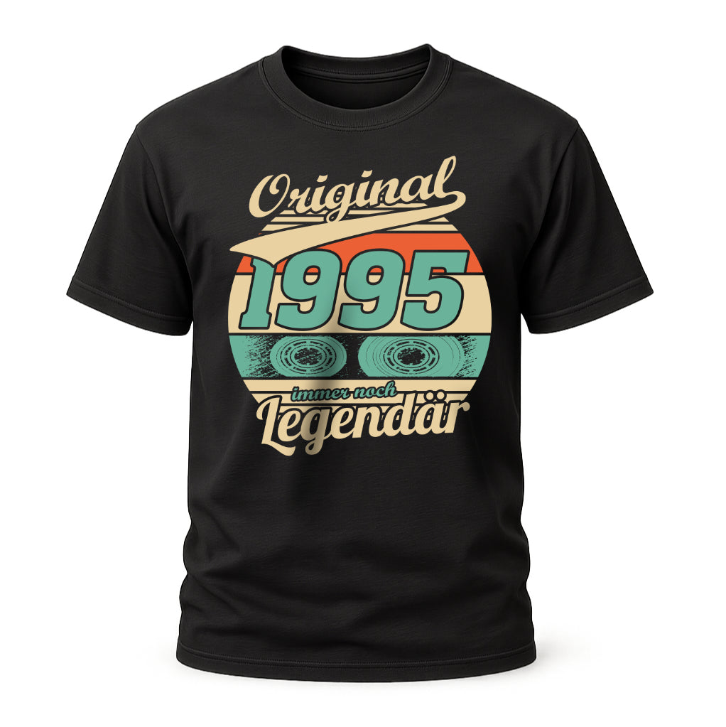 30. Geburtstag Original Jahrgang 1995 Legendär Geschenk T-Shirt