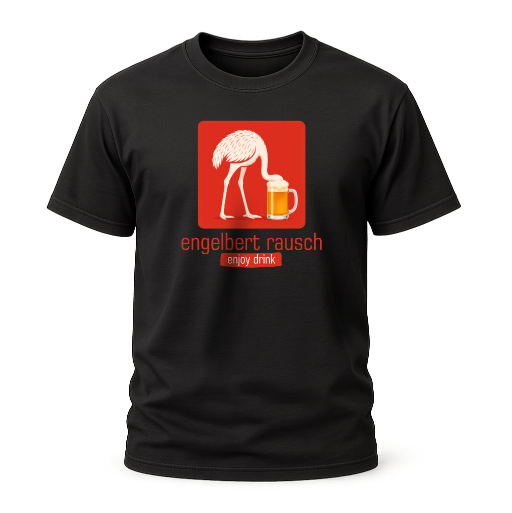 Engelbert Rausch – Lustiges Bier Shirt | Parodie Design
