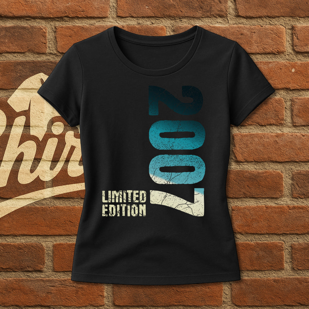 18. Geburtstag - Jahrgang 2007 Geburtstags Frauen Geschenk T-Shirt