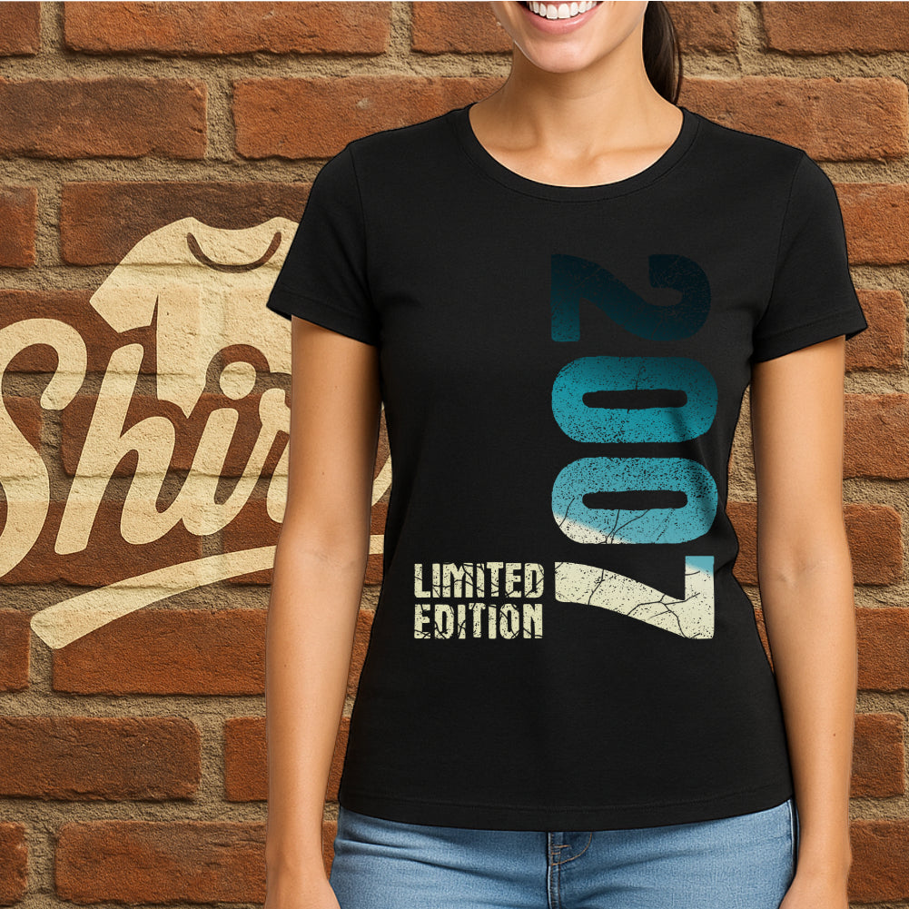 18. Geburtstag - Jahrgang 2007 Geburtstags Frauen Geschenk T-Shirt